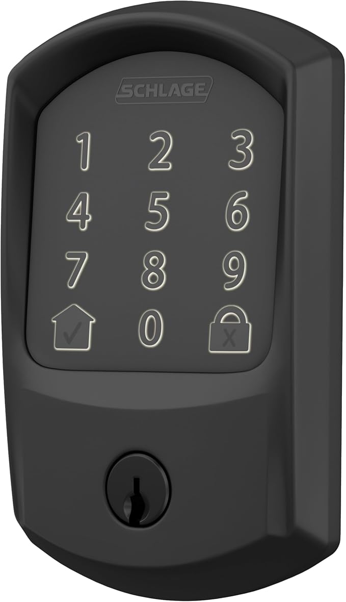 SCHLAGE BE489WB GRW 622 Encode WiFi Deadbolt Smart Lock, Keyless Entry - Image 10