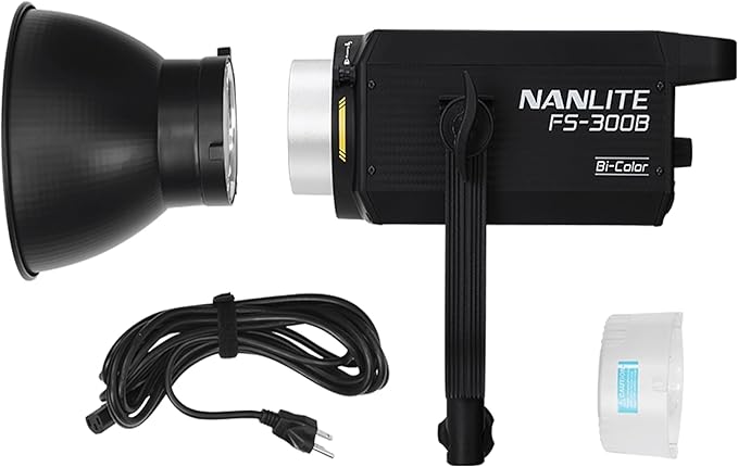 Nanlite FS-300B 300W Bi-Color LED Spotlight-2700K-6500K Adjustable CRI 96 - Image 6