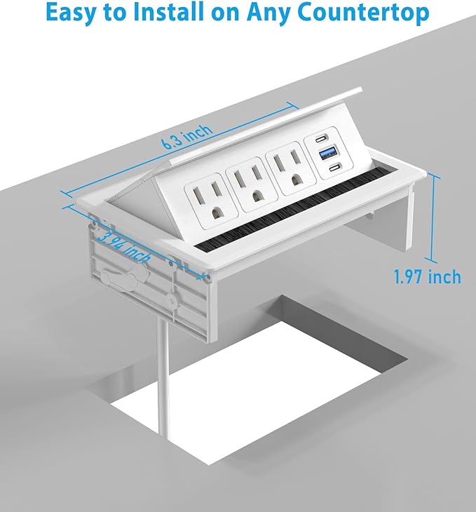 Recessed Conference Table Power Hub - Image 7