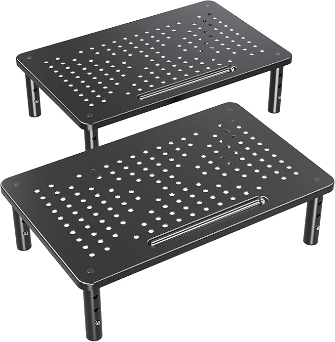 ELIVED 2 Pack Monitor Stand Riser by ELIVED