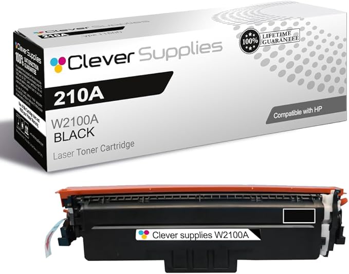 CS Replacement Compatible with HP 4201dwe Toner Cartridge W2100A to use with by CleverSupplies
