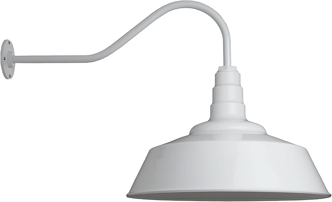 Steel Lighting Co. Large Outdoor Barn Light | Gooseneck Light Fixture | Made in by SteelLightingCo