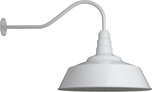 Steel Lighting Co. Large Outdoor Barn Light | Gooseneck Light Fixture | Made in by SteelLightingCo