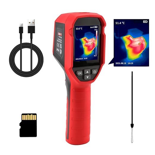 UNI-T UTi712S Infrared Thermal Camera 120x90 IR Resolution Thermal Imager 10800 by UNI-T