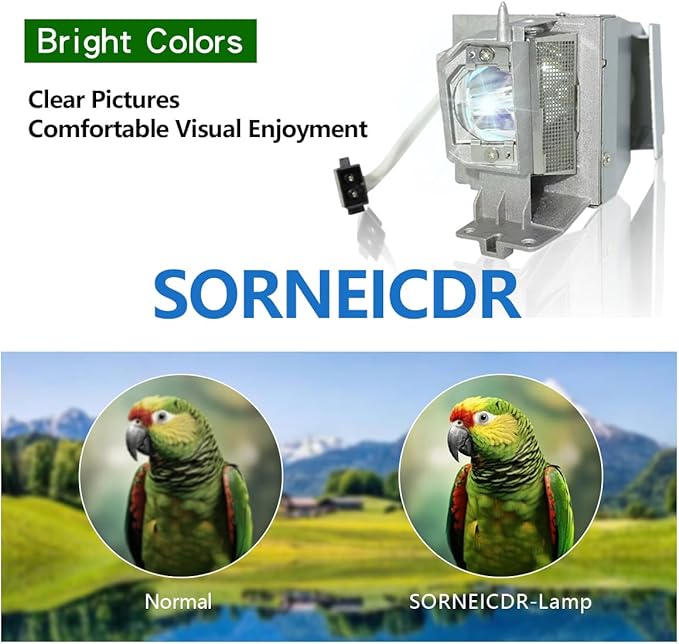 SORNEICDR Replacement Projector Lamp Bulb - Image 3
