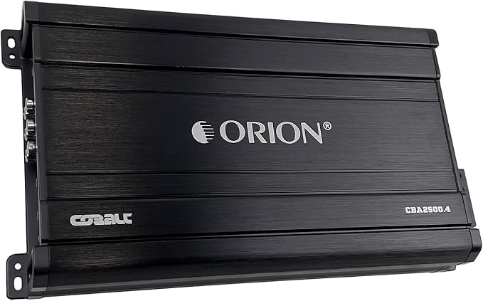 Orion Cobalt Series CBA2500.4 High Efficiency 4-Channel Class A/B Amplifier by ORIONCARAUDIO