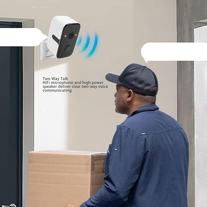 LICAEVEY Pan Tilt Security Camera, 2K HD - Image 4