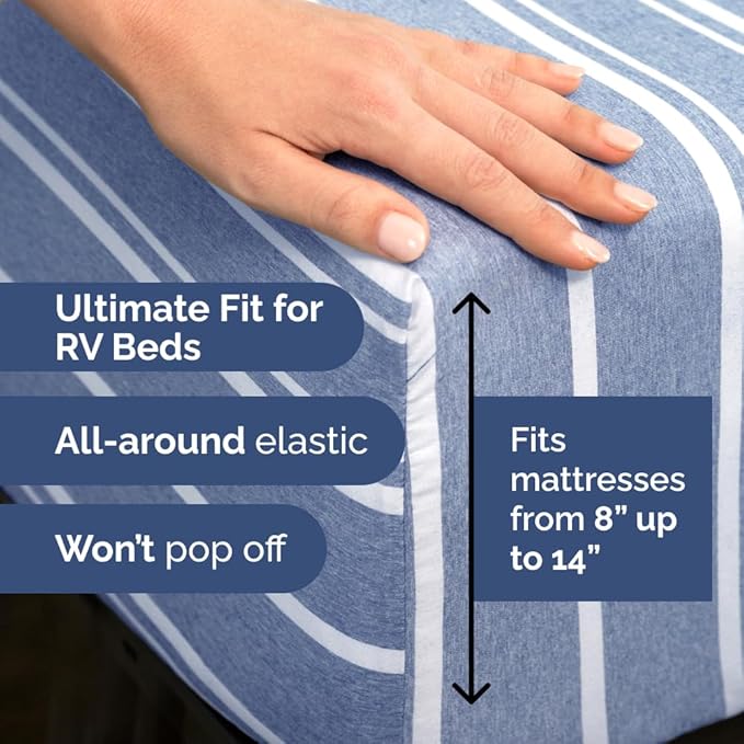 RV Short Queen Sheet Set 60 X 75 - Image 3