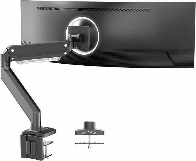 VIVO Premium Aluminum Heavy Duty Monitor Arm by VIVO