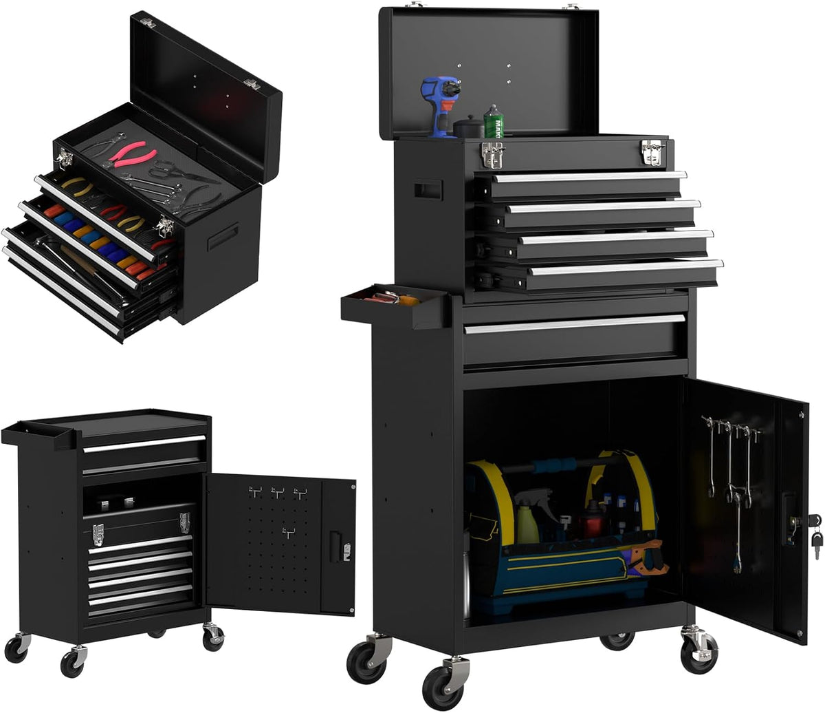 5 drawer tools chest, tool cabinet with universal, main product view