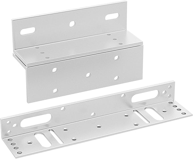 Z and L Bracket for 280KG 600LBS Holding Force Electromagnet Lock Single Door by NCLTHS