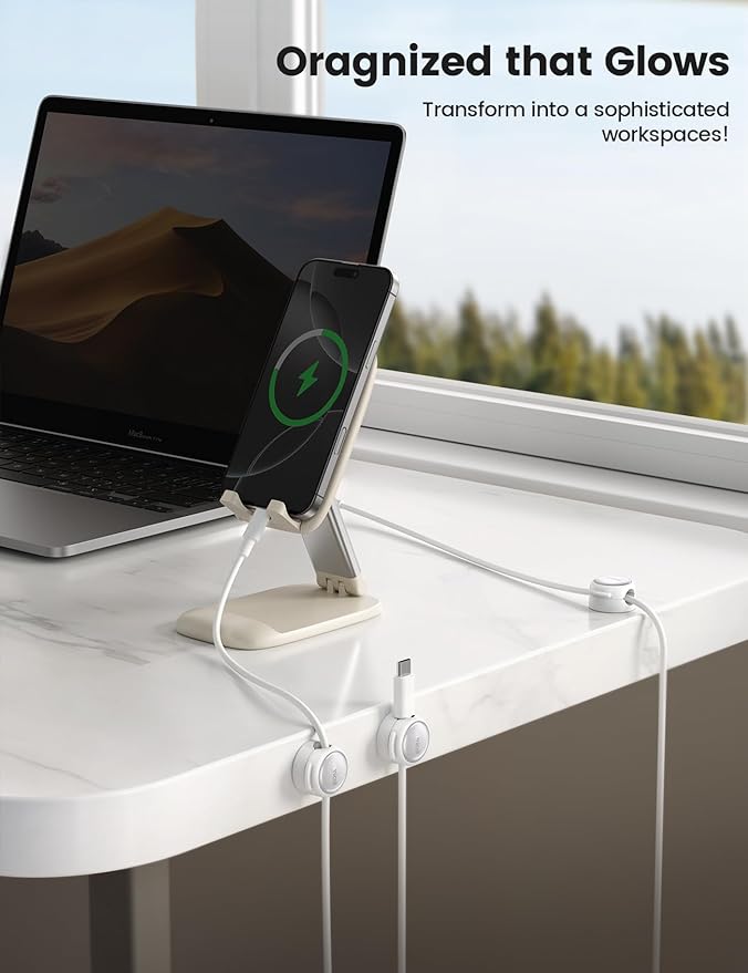 12Pack Magnetic Cable Clips Cord Organizer - Image 5