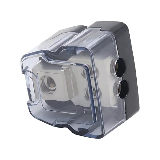 2Way Power Distribution Block 4GA / 8GA in 8 Gauge Out Split Ground Blocks 1PCS - Image 4