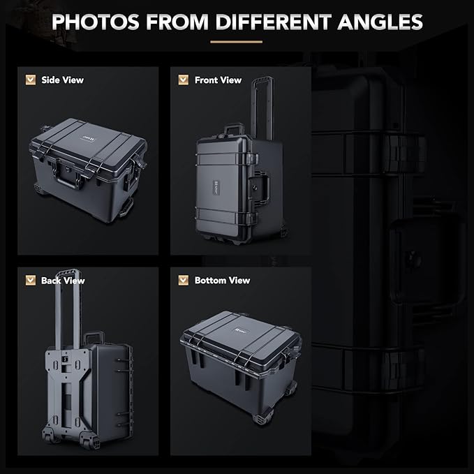 Lykus HC-5230 Large Waterproof Hard Case - Image 7
