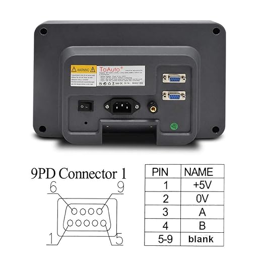 TOAUTO Digital Readout 2 Axis 3 Axis DRO Display Linear Scale 100~1000mm - Image 4
