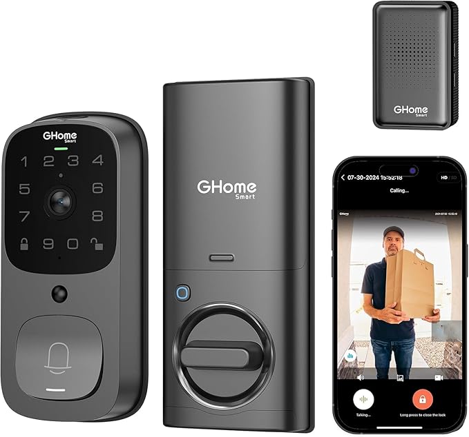 GHome Smart 3 in 1 Door Lock by GhomeSmart