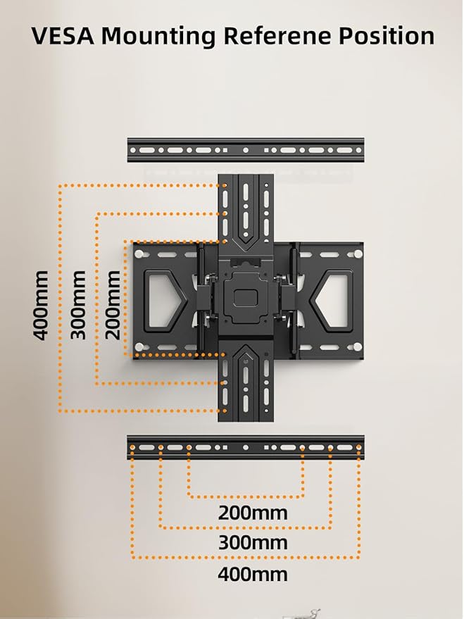 USX MOUNT Ultra Slim TV Wall Mount 37-75 Inch TVs Mount - Image 9