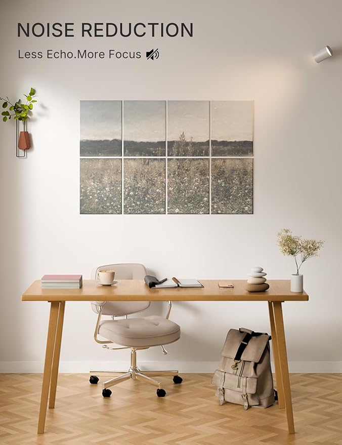 Wall Art Acoustic Panels, Decorative Sound Absorbing Panels - Image 2