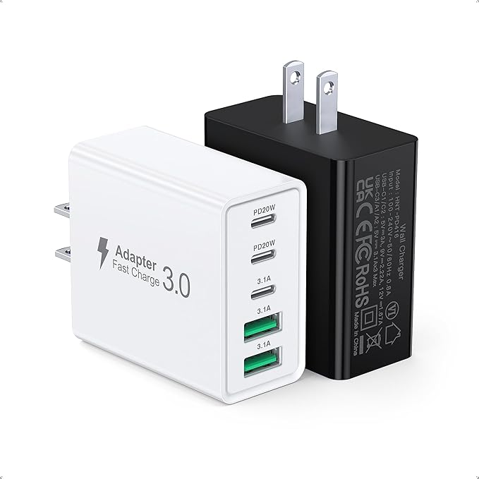 60W USB C Charger Block by Qwinjwin