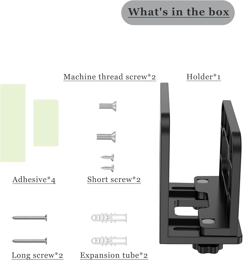 NOTMBESTM Adjustable Wall Mount Shelf Holder - Image 9