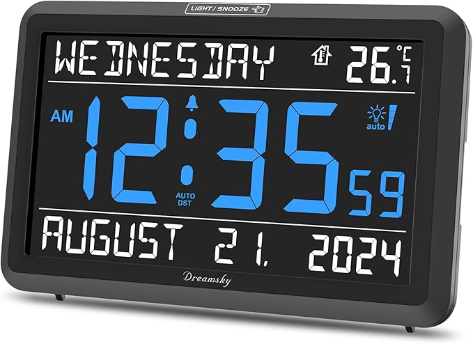 DreamSky Large Digital Clock by DreamSky