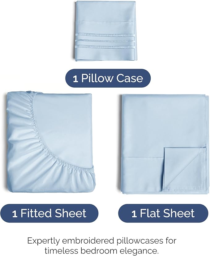 Twin XL Size 3 Piece Sheet Set - Image 2
