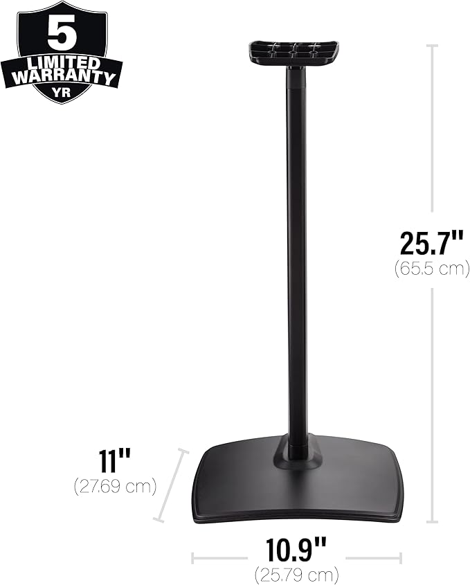 Sanus Height Adjustable Speaker Stands - Image 9
