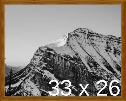 Frame It Easy 33 x 26 Hazel Wood Frame by FrameItEasy