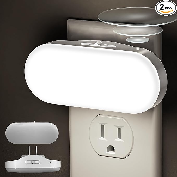 DORESshop Led Night Light, Plug into Wall, by DORESshop