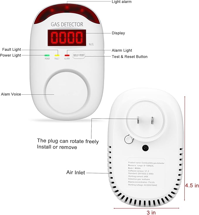 Gas Leak Detector for Home - Image 2