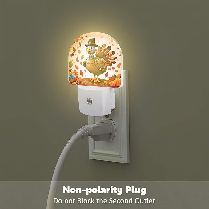 sndheke Cute Cartoon Turkey Night Light - Image 4