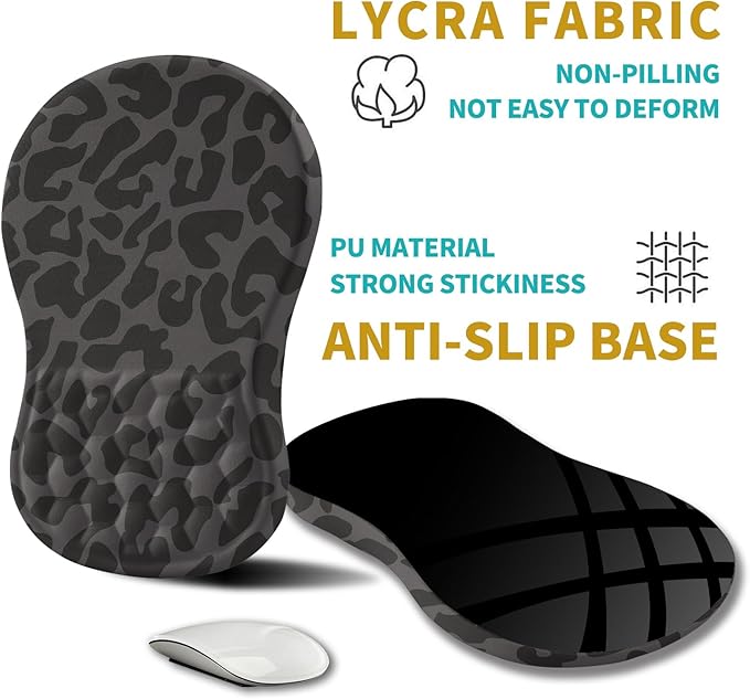 Hokafenle Ergonomic Mouse Pad Wrist Support, Wrist Rest Mousepad - Image 5