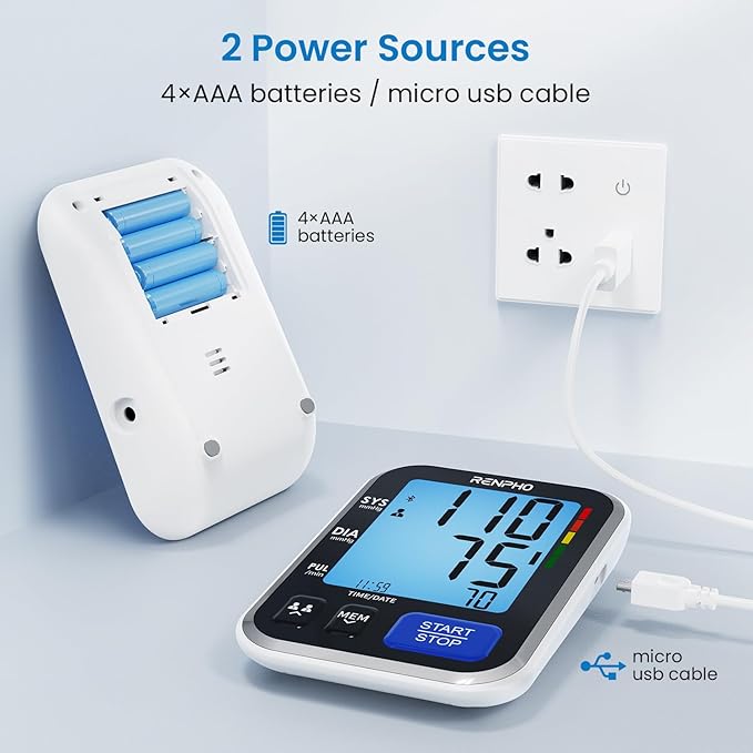 RENPHO Smart Blood Pressure Monitor - Image 8