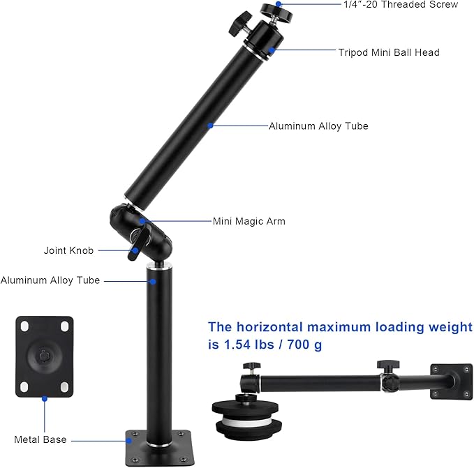 Mippko Articulating Wall Mount Camera Arm - Image 3