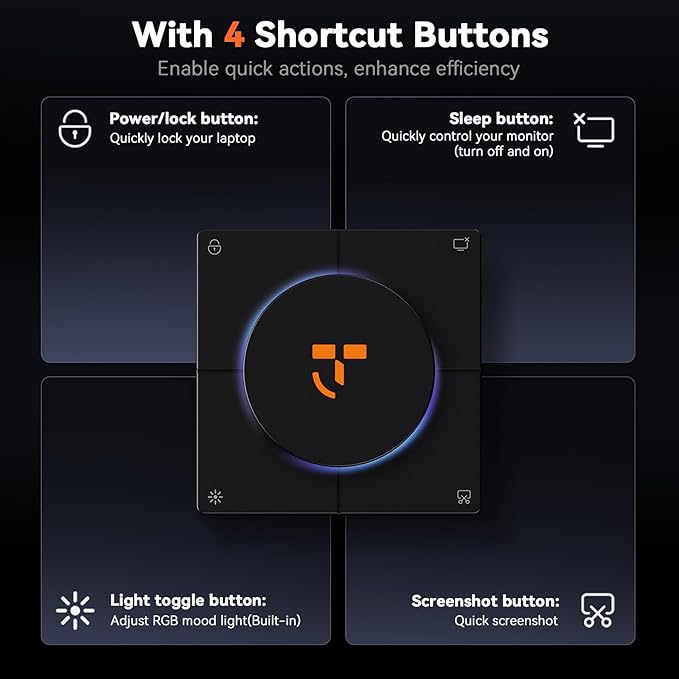 TobenONE 10-in-1 Shortcut-Key Docking Station - Image 3
