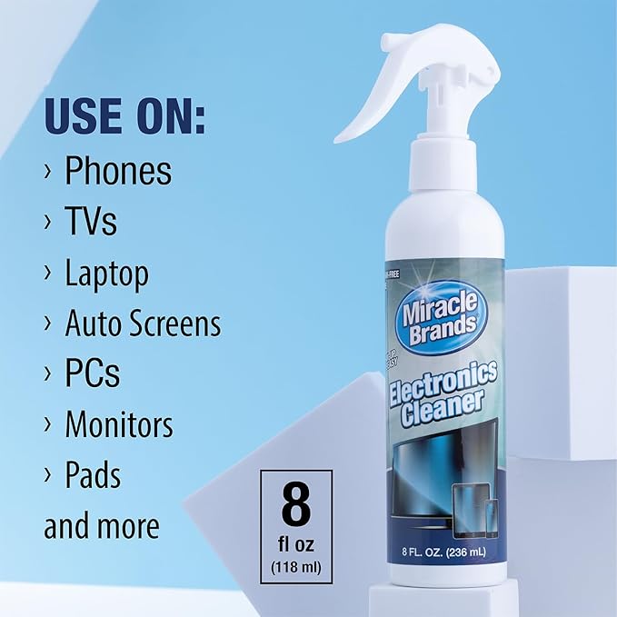 MiracleSpray for Electronics Cleaning, Safe Multisurface Cleaner for Any TV - Image 2