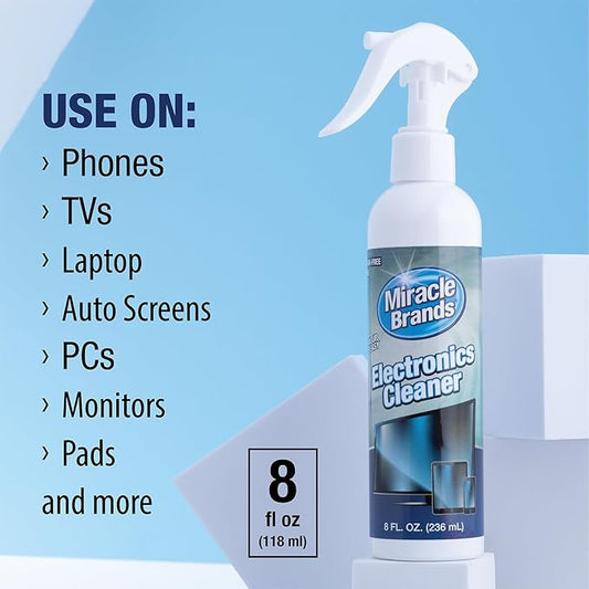 MiracleSpray for Electronics Cleaning, Safe Multisurface Cleaner for Any TV - Image 2