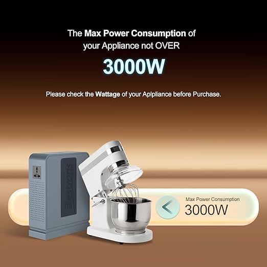 BESTRANS 3000W Step Up Transformer 110v to 220v Converter, Heavy Duty Voltage - Image 2