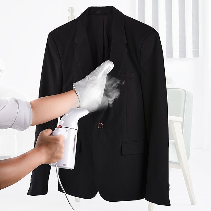 Tingtio Garment Steamer Ironing Gloves Mitt Anti Steam Gloves Durable Heat - Image 6