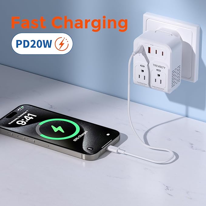 TREVOLTY 2000W Voltage Converter US to Europe - Image 5