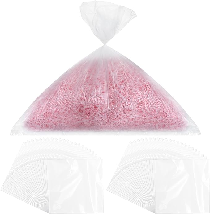Dinifee 200 Pcs Shredder Bags 10 Gallon Size Clear Bag Fits Most 6 to 7 Gallon by Dinifee