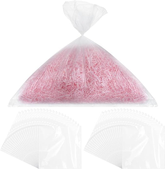 Dinifee 200 Pcs Shredder Bags 10 Gallon Size Clear Bag Fits Most 6 to 7 Gallon by Dinifee