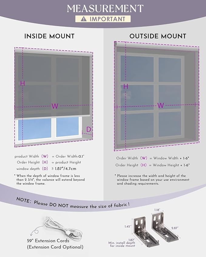 Graywind Smart Roman Shades 20% Blackout Compatible - Image 7