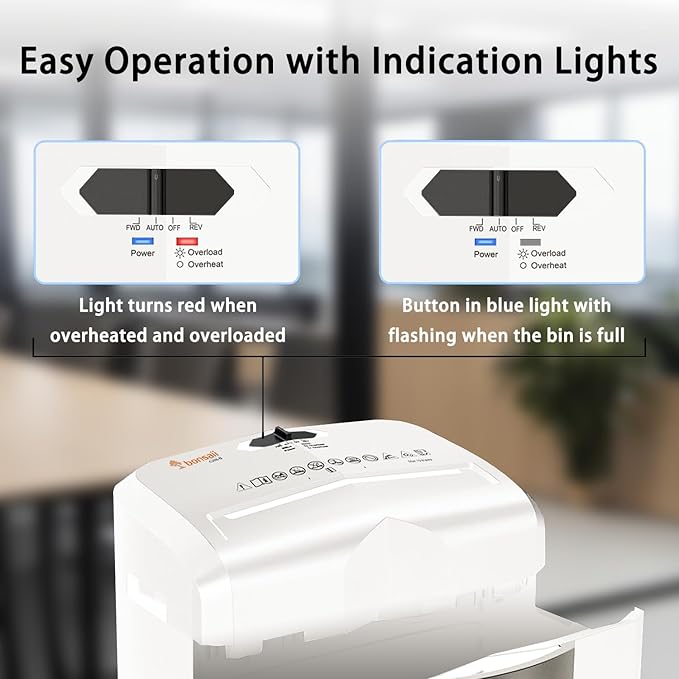 Bonsaii Micro Cut Shredder, Portable - Image 3