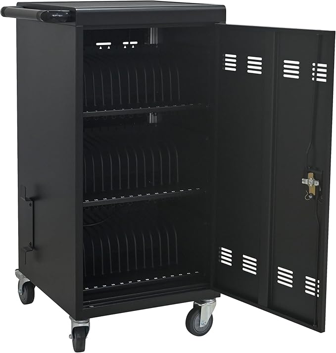 Aokleo Laptop Charging Cart, 45 Devices Tablet Storage Carts by Unknown