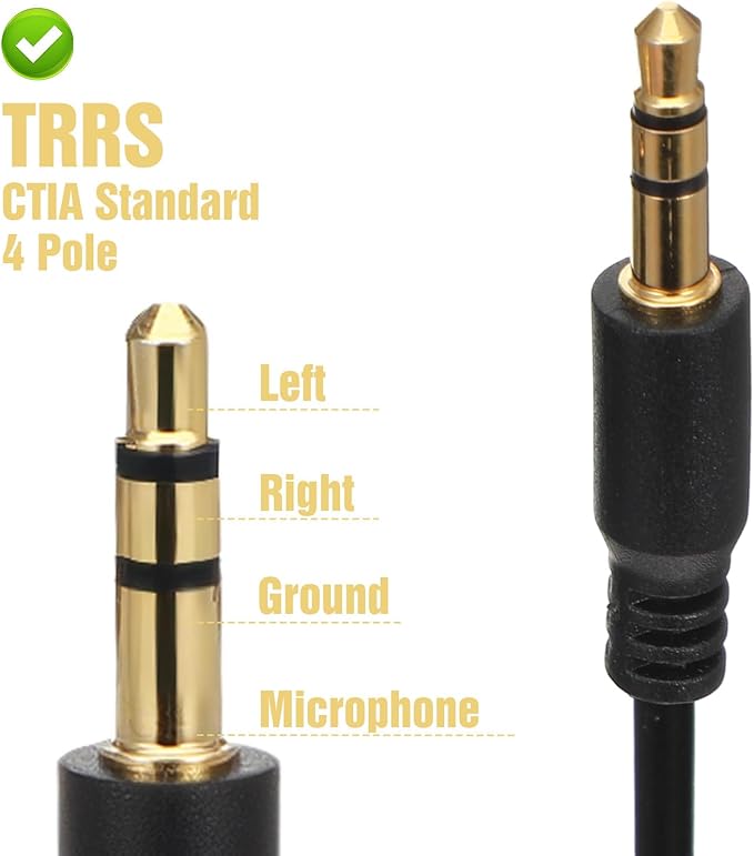 FdcZeyxior 3.5mm Headphone Splitter, 3.5mm Splitter Multi Headphone Splitters 1 - Image 3