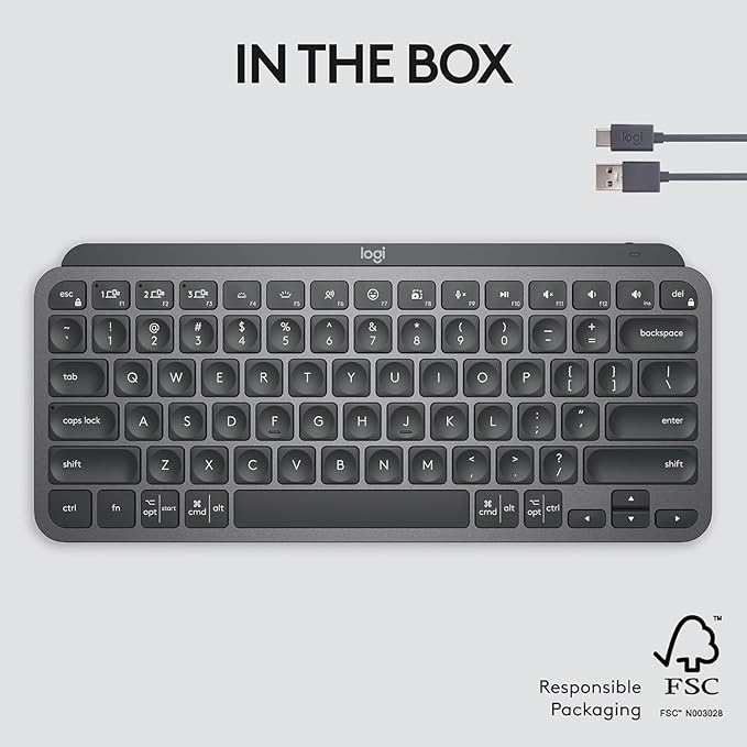 Logitech MX Keys Mini Minimalist Wireless Illuminated Keyboard, Compatible - Image 12