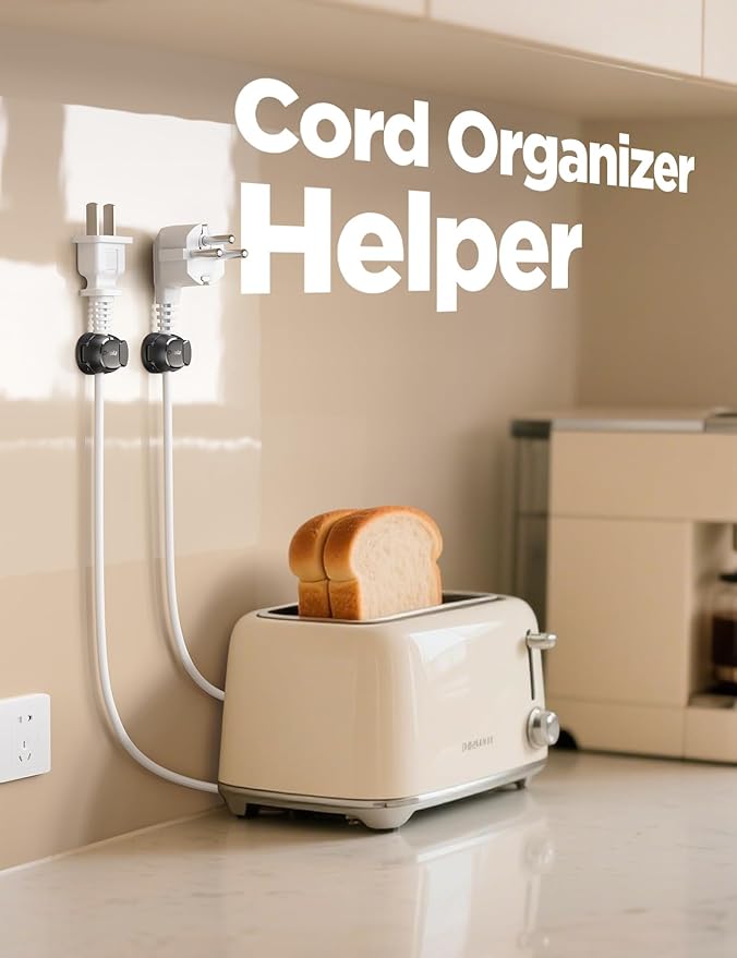 8Pack Cord Organizer Cable Clips - Image 9