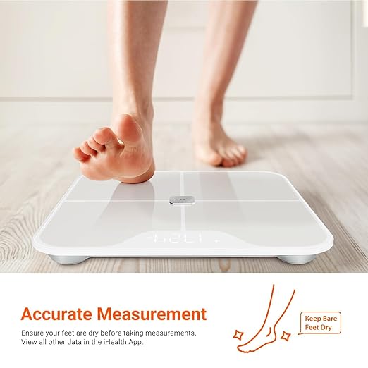 iHealth Nexus Smart Scale for Body Weight Bluetooth, Digital Bathroom Scale - Image 4