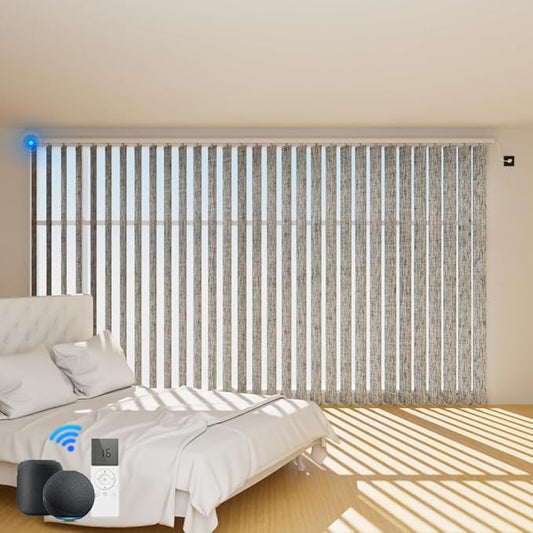Blindify Motorized Vertical Blinds Compatible by BlindifyOffical